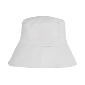 BASIC WHITE PU HAT - O/S